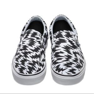 ELEY KISHIMOTO SLIP-ON VANS